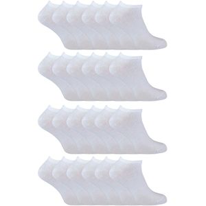 24-pak multipack katoenen sportsokken voor heren en dames