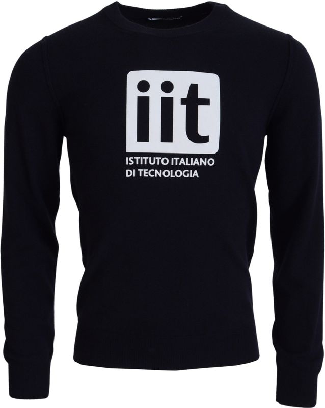 Heren Iit Logo Ronde Hals Trui