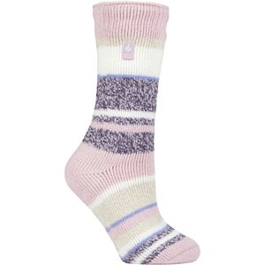 Heat Holders Dames Dikke Warme Thermische Sokken - Gedust Roze (Provence)