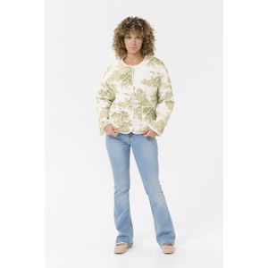 Jas Baggy fit Tea Toile white green