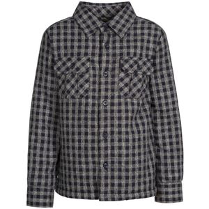 Trespass Kinderen/Kinderen Gemiddelde Lange Mouwen Gingham Shirt (Marine Gingham)