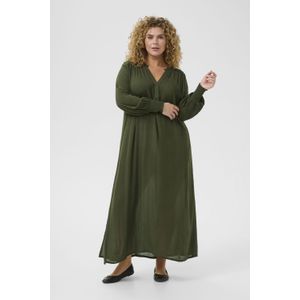 Jurk KCmiriam Loose fit dark green