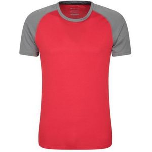 Mountain Warehouse Endurance ademend T-shirt heren (Rood/Grijs)