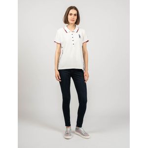 Tops - Klassieke Kraag - Hoogwaardige Stof - Zijkanten met Streep