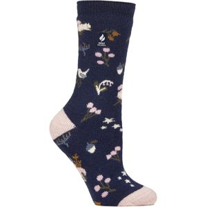 Dames Thermische Lite Patroon Sokken voor de Winter