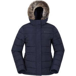 Mountain Warehouse Dames Comfort Gewatteerde Jas (Marineblauw)