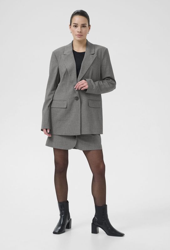 Blazer KAellie Baggy fit grey white