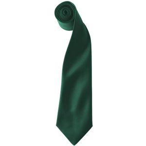 Premier Kleuren Heren Satin Clip Tie (Pakket van 2) (Fles)