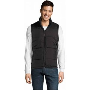 SOLS Warm Unisex Gewatteerd Bodywarmer Jasje (Zwart)