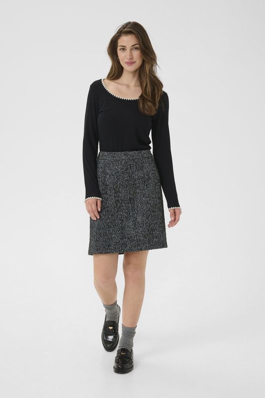 Rok CROlina Regular fit black offwhite