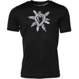 Hart Graphic T-shirt met Korte Mouwen