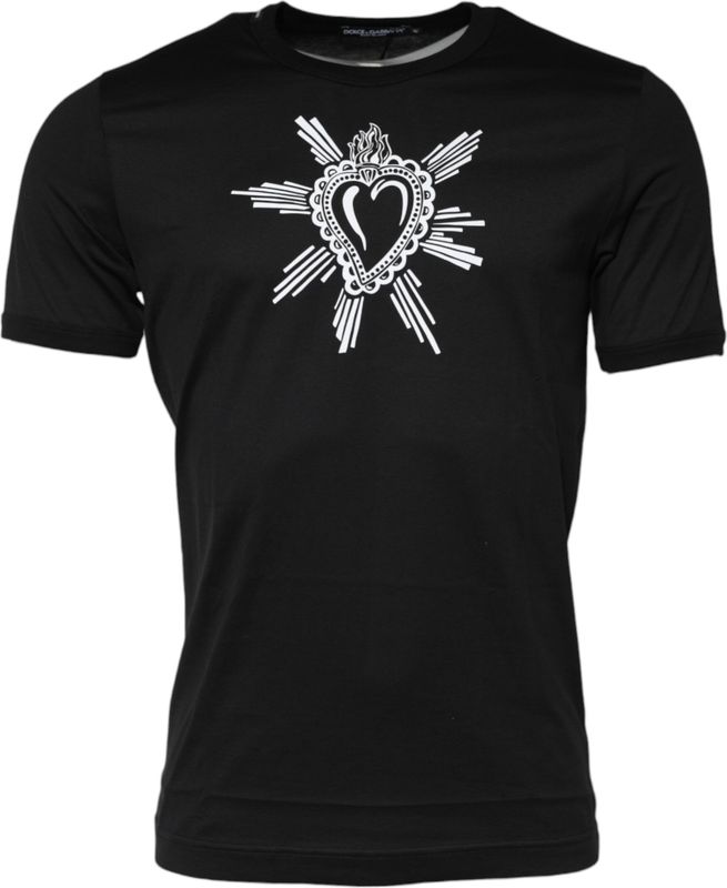 Hart Graphic T-shirt met Korte Mouwen
