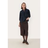 Part Two - Midnight V-hals Blouse - Blauw - Dames