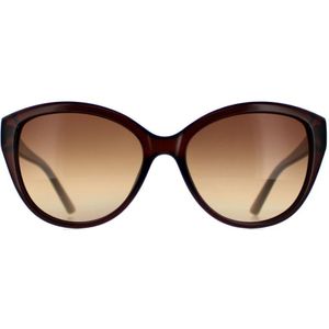 Calvin Klein CK19536S 210 kristal bruin bruine zonnebril | Sunglasses