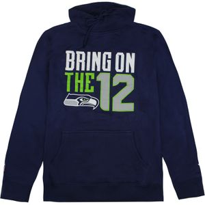 Fanatics - NFL Seattle Seahawks Bring On The 12 - Hoodie - Blauw - Heren Trui