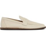 The Row - Cary - Leren Loafers - Wit
