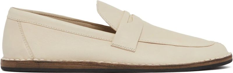 The Row - Cary - Leren Loafers - Wit