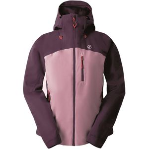 Dare 2B Dames/Dames Torrek II Colour Block Waterdichte Jas (Diepe pruim/Lila's)
