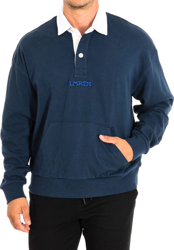 La Martina - TMF002-JS305 - Polo - Navy - 100% Katoen