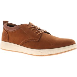 Hush Puppies - Bowen - Veterschoenen - Tan - Nubuck Leer