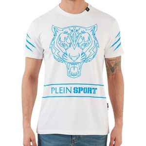 Plein Sport - Tiger Scratch - T-shirt - Wit