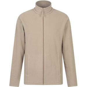 Mountain Warehouse Heren Raso Full Zip Fleece Top (Gebroken wit)