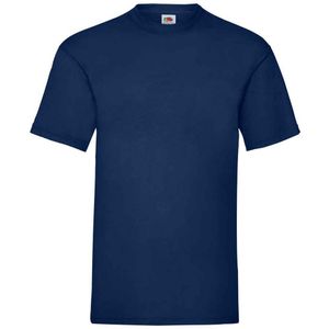 Fruit of the Loom Heren Valueweight T-Shirt (Marine)