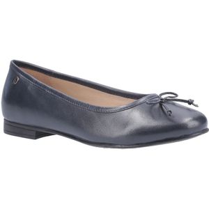 Hush Puppies Dames/dames Naomi Slip On Leren Balletpomp (Marine)