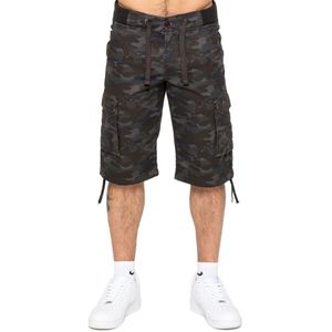 Enzo | Heren Cargo Combat Camo Shorts