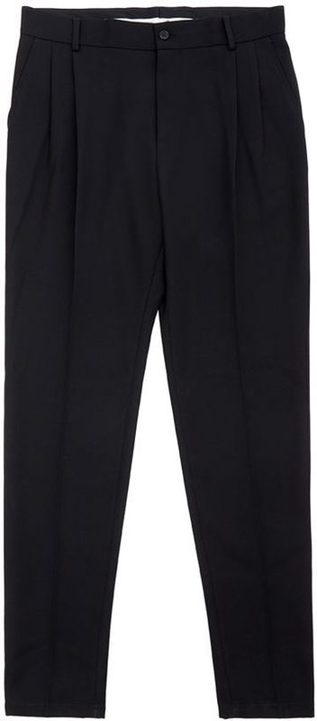 Dolce & Gabbana - Zwarte Polyester Slim Fit Jeans - Heren