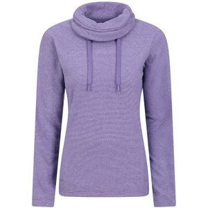 Mountain Warehouse Dames/Dames Hebridean Cowl Neck Fleece Top (Druif)