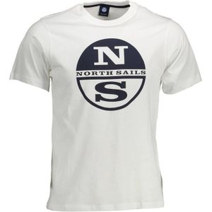 Kompas Logo T-shirt Korte Mouw Ronde Hals