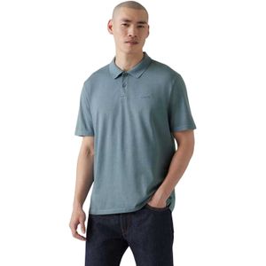 Levis Heren Authentiek Poloshirt (Blauw)