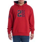 La Martina - UMF603-FP529 - Hoodie - Grijs - Katoen - Over Fit