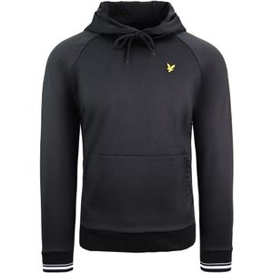 Lyle & Scott - Tipped Tricot - Hoodie - Zwart - Heren