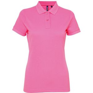 Asquith & Fox Dames/dames Performance Blend Poloshirt met korte mouwen (Neonroze)