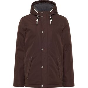 ICEBOUND Gewatteerd winterjack Heren donkerbruin