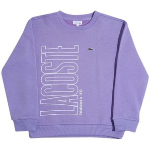 Lacoste Colour Block Sweatshirt voor jongens in paars