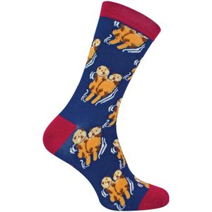 1 Pak Heren Novelty Dierpatroon Bamboosokken