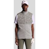 Lyle & Scott Golf Winddicht Print Vest - Grijs