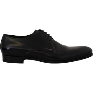 Dolce & Gabbana - Derby-schoenen - Zwart - Leer