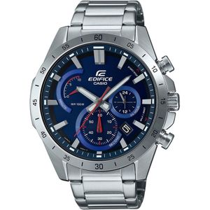 Casio Edifice Heren Horloge Zilverkleurig EFR-573D-2AVUEF
