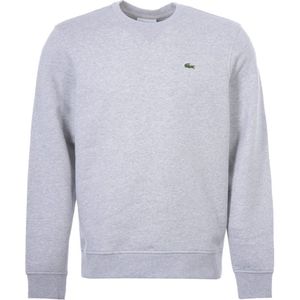 Lacoste Sport sweatshirt voor heren van een fleece-katoenmix, grijs
