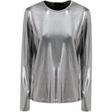Tom Ford - T-shirt - Grijs - Viscose - Dames