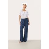 Part Two - Alfies - Broek - Duifblauw - Wide Leg - Mid Waist