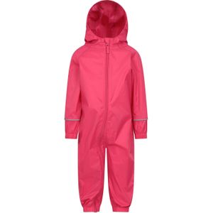 Mountain Warehouse Waterdicht Regenpak voor Kinderen/Kinderen (Roze)