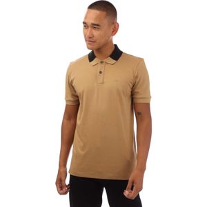 Boss Heren Phillipson 116 Poloshirt (Beige)