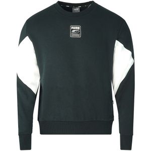 Puma Rebel Crew Zwart Sweatshirt - Maat S