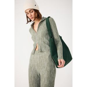 Cardigan à capuche zippé