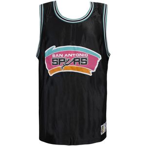 Mitchell & Ness - San Antonio Spurs - Heren Vest - Zwart